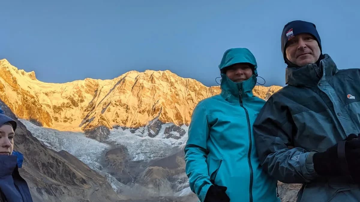 Sunrise at Annapurna