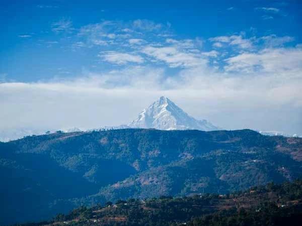View from Lake City Pokhara